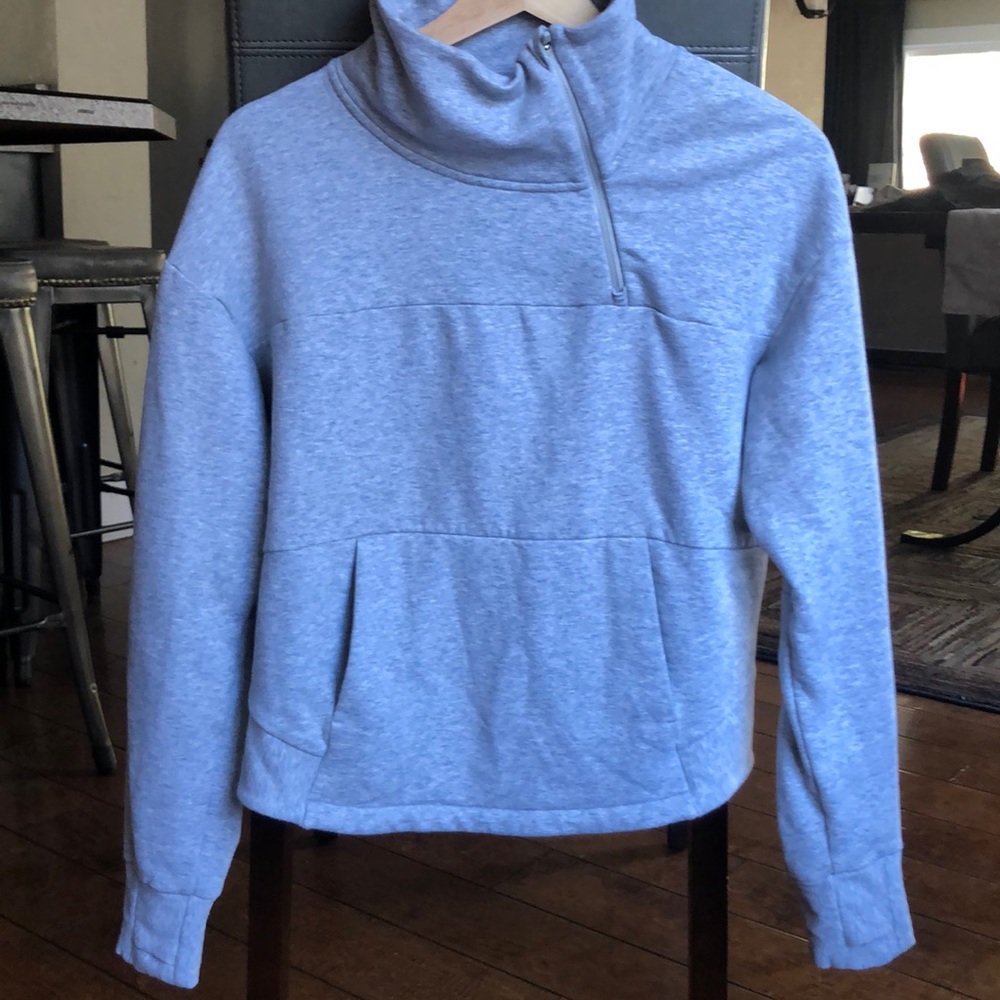 The North Face sweatshirt